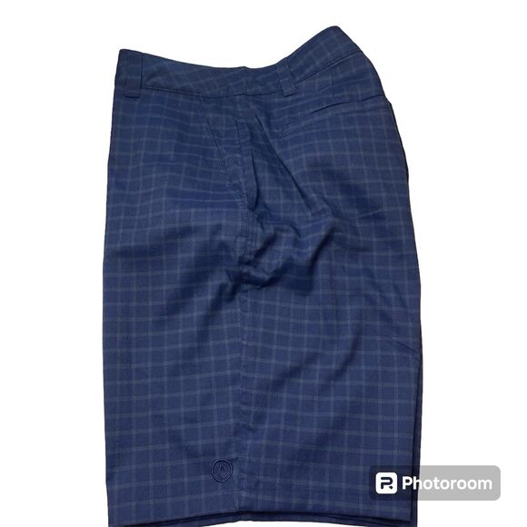 3 for $25-Hang Ten Shorts Men's Size 38 Navy Blue Classic Fit Casual Chino - Picture 2 of 10